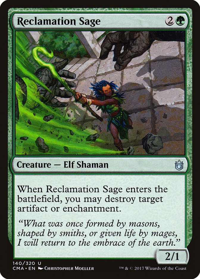 Reclamation Sage [Commander Anthology] | Tables and Towers