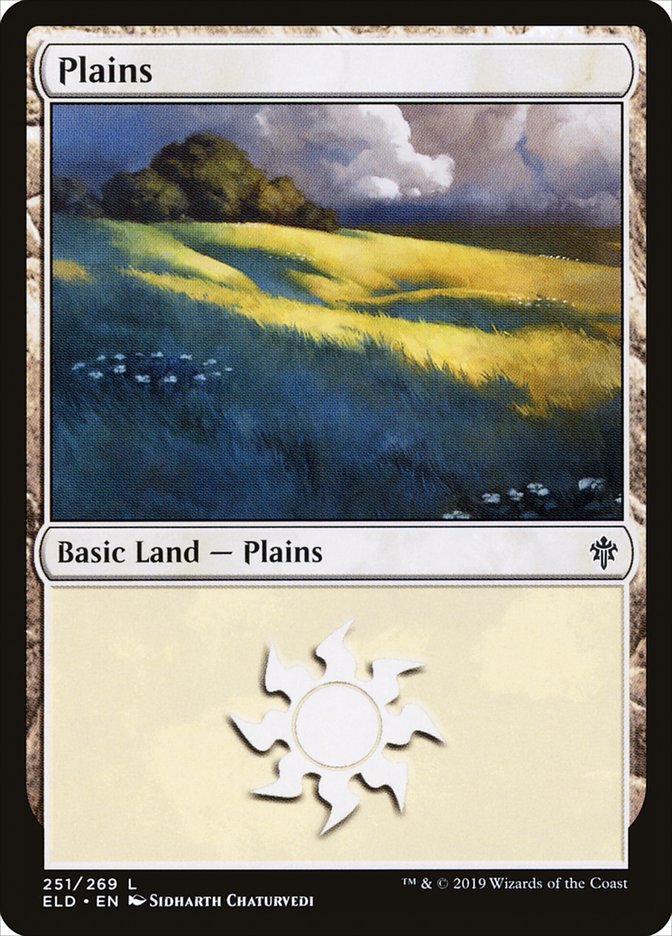 Plains (251) [Throne of Eldraine] | Tables and Towers