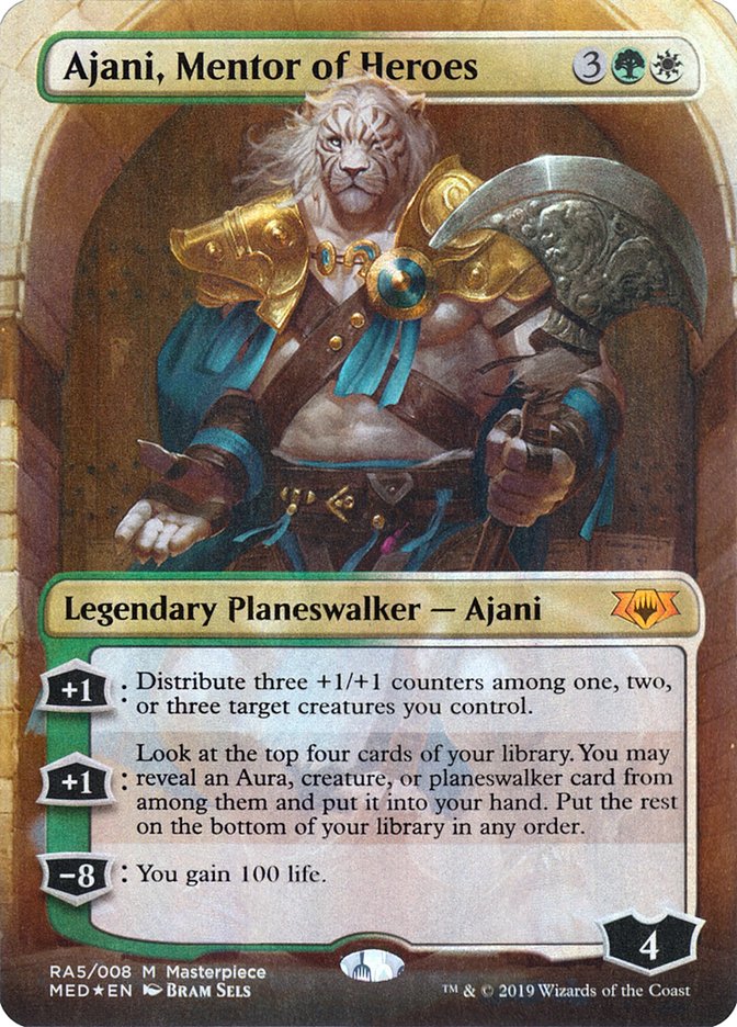 Ajani, Mentor of Heroes [Mythic Edition] | Tables and Towers