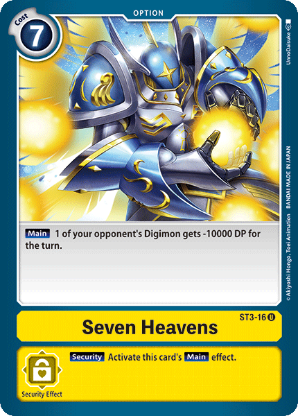 Seven Heavens [ST3-16] [Starter Deck: Heaven's Yellow] | Tables and Towers