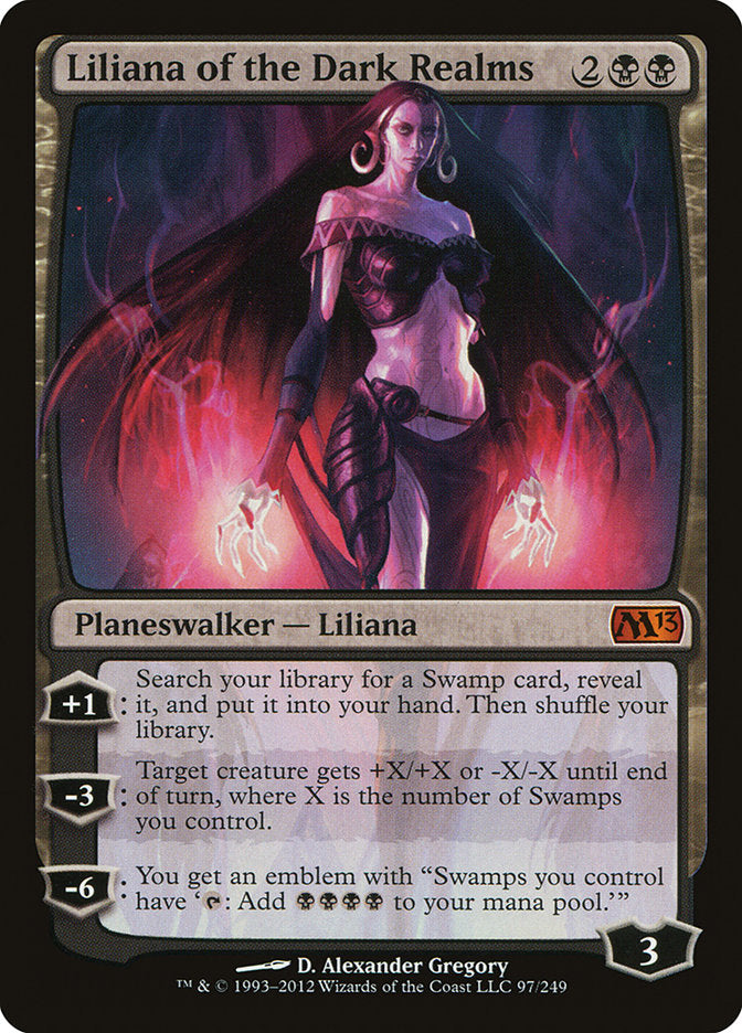 Liliana of the Dark Realms [Magic 2013] | Tables and Towers