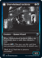 Overwhelmed Archivist // Archive Haunt [Innistrad: Double Feature] | Tables and Towers