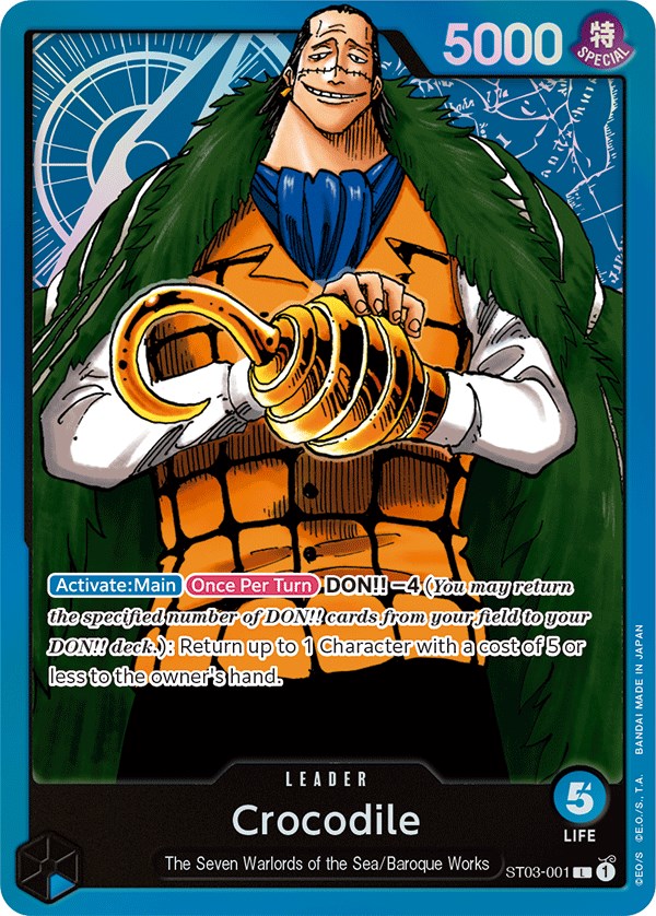 Crocodile (001) [Starter Deck: The Seven Warlords of The Sea] | Tables and Towers