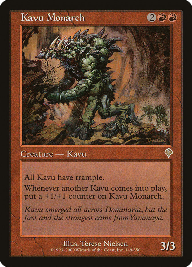 Kavu Monarch [Invasion] | Tables and Towers