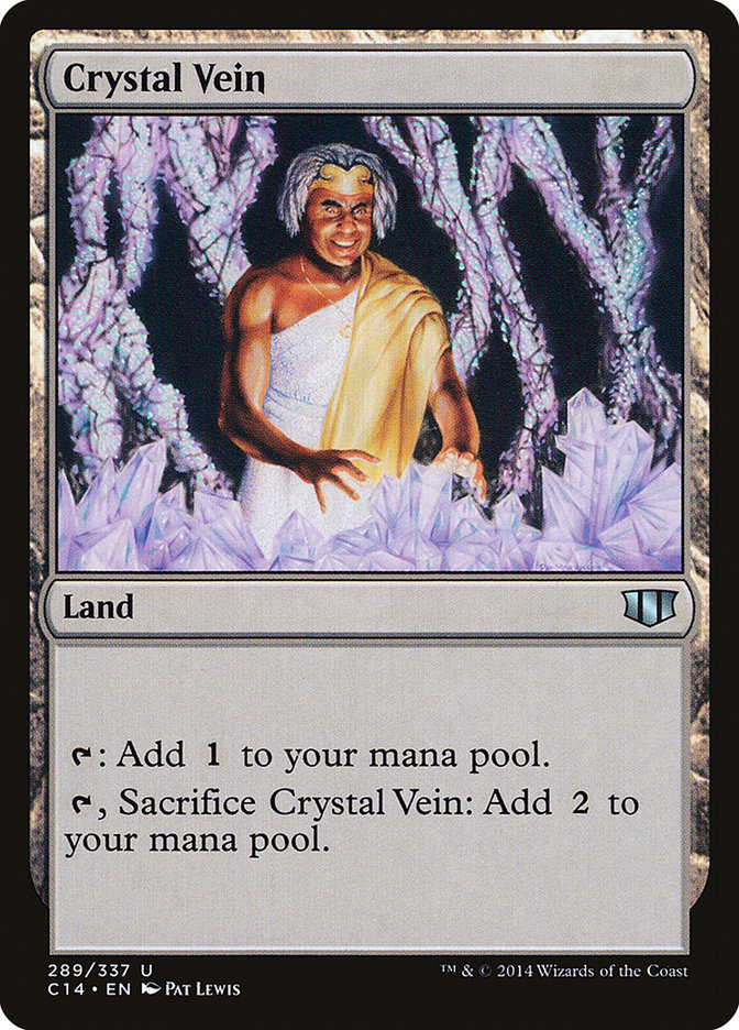 Crystal Vein [Commander 2014] | Tables and Towers