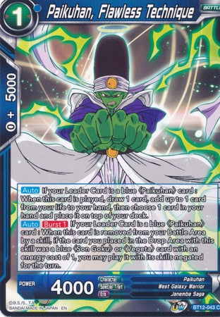 Paikuhan, Flawless Technique (BT12-043) [Vicious Rejuvenation] | Tables and Towers