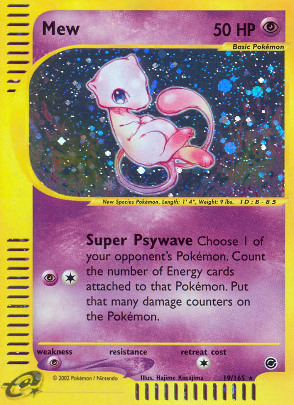 Mew (19/165) [Expedition: Base Set] | Tables and Towers