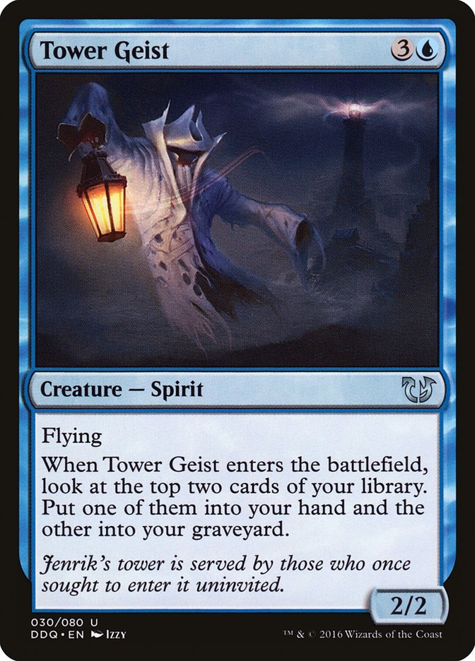 Tower Geist [Duel Decks: Blessed vs. Cursed] | Tables and Towers