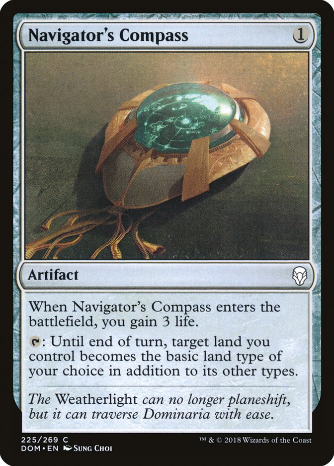Navigator's Compass [Dominaria] | Tables and Towers