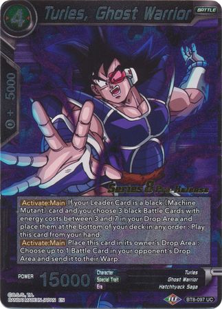 Turles, Ghost Warrior (BT8-097_PR) [Malicious Machinations Prerelease Promos] | Tables and Towers