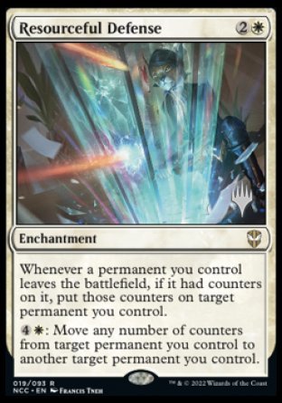 Resourceful Defense (Promo Pack) [Streets of New Capenna Commander Promos] | Tables and Towers