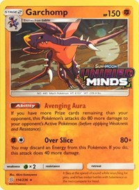 Garchomp (114/236) (Cosmos Holo) [Sun & Moon: Unified Minds] | Tables and Towers