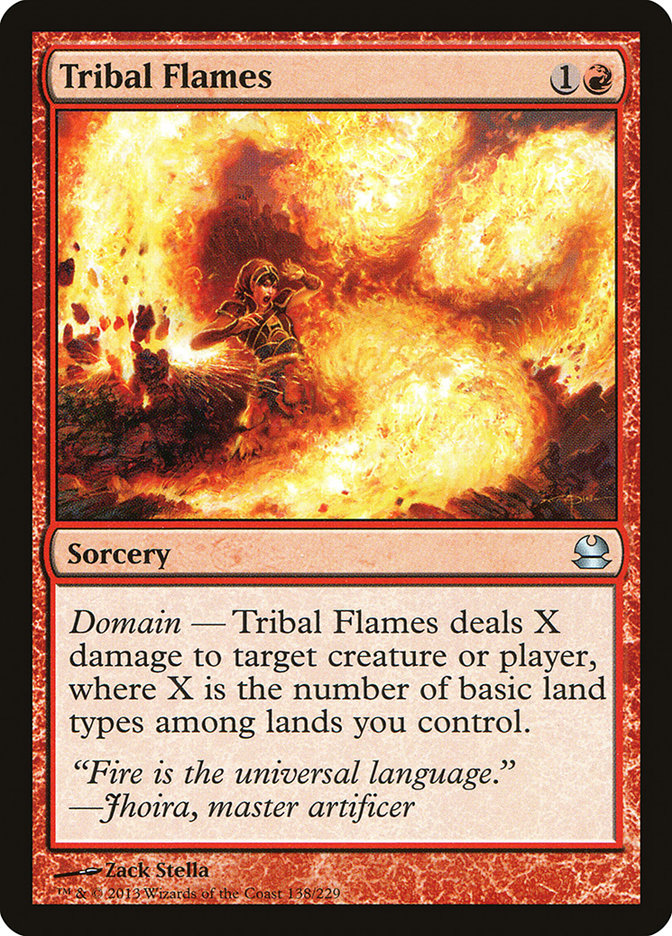 Tribal Flames [Modern Masters] | Tables and Towers