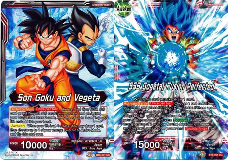 Son Goku and Vegeta // SSB Gogeta, Fusion Perfected (BT6-001) [Destroyer Kings] | Tables and Towers