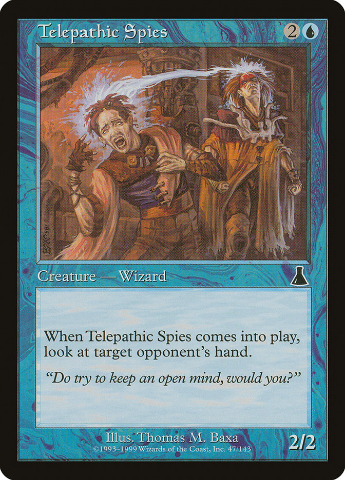 Telepathic Spies [Urza's Destiny] | Tables and Towers