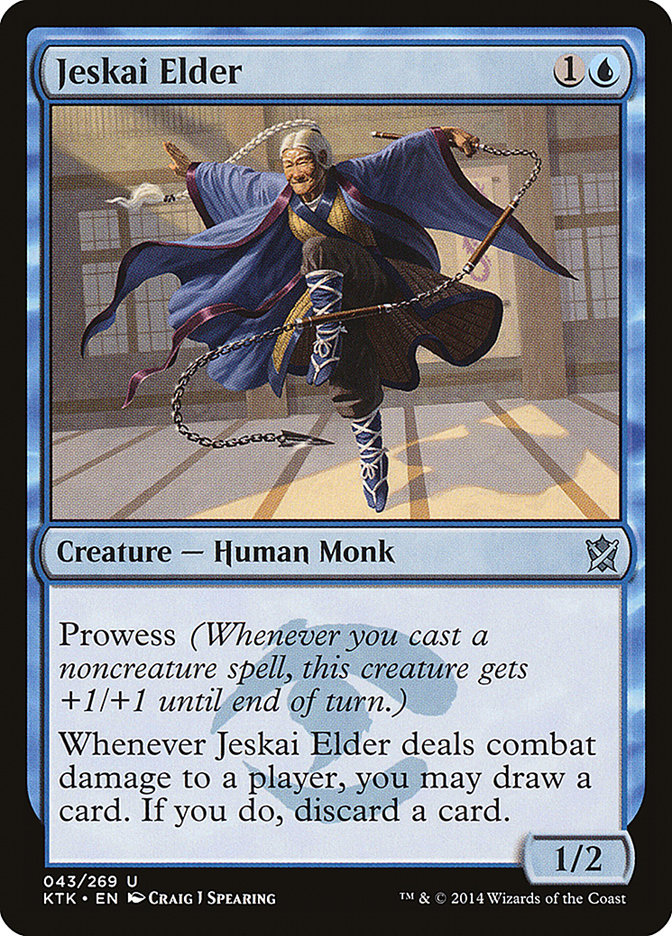 Jeskai Elder [Khans of Tarkir] | Tables and Towers