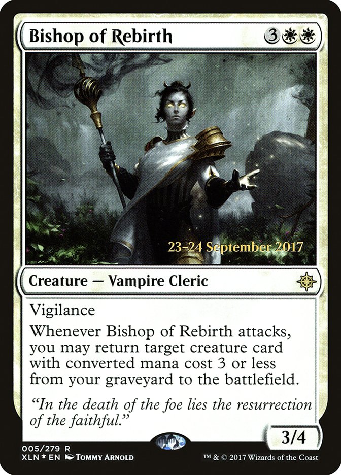 Bishop of Rebirth [Ixalan Prerelease Promos] | Tables and Towers