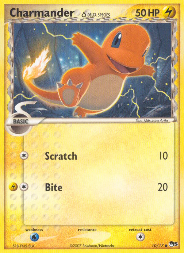 Charmander (10/17) (Delta Species) [POP Series 5] | Tables and Towers