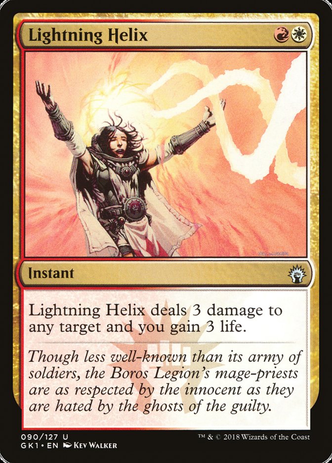 Lightning Helix [Guilds of Ravnica Guild Kit] | Tables and Towers