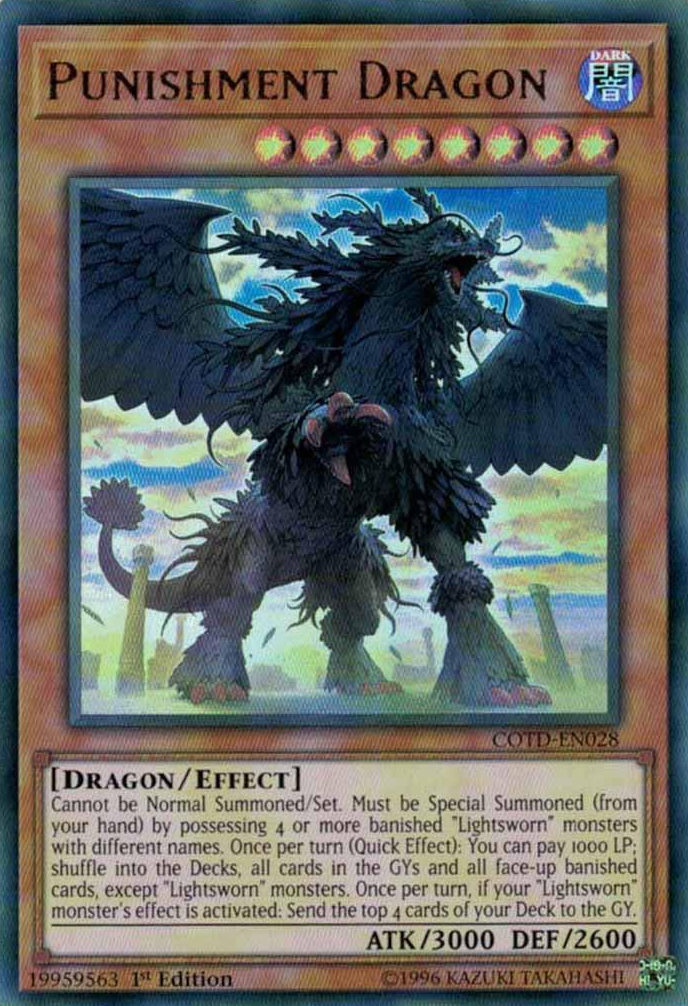 Punishment Dragon [COTD-EN028] Ultra Rare | Tables and Towers