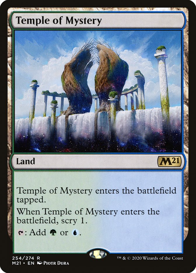 Temple of Mystery [Core Set 2021] | Tables and Towers