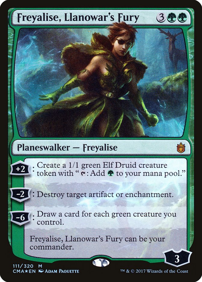 Freyalise, Llanowar's Fury [Commander Anthology] | Tables and Towers