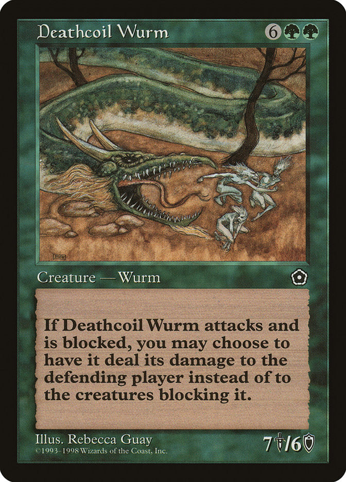 Deathcoil Wurm [Portal Second Age] | Tables and Towers