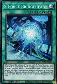 S-Force Bridgehead [BLVO-EN057] Secret Rare | Tables and Towers