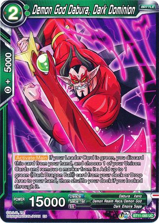 Demon God Dabura, Dark Dominion (BT11-085) [Vermilion Bloodline] | Tables and Towers