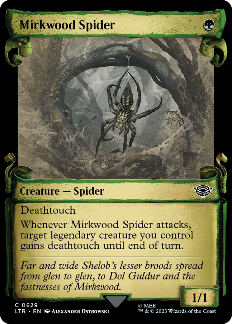 Mirkwood Spider [The Lord of the Rings: Tales of Middle-Earth Showcase Scrolls] | Tables and Towers