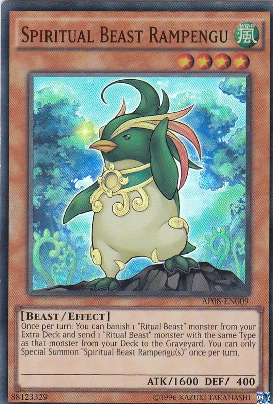 Spiritual Beast Rampengu [AP08-EN009] Super Rare | Tables and Towers