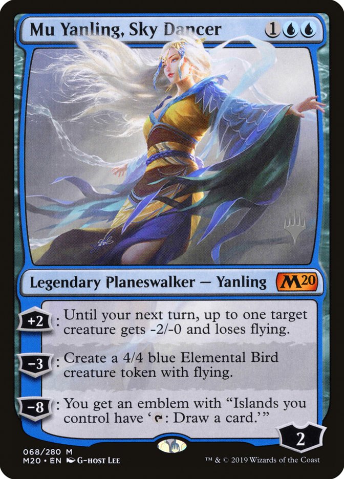 Mu Yanling, Sky Dancer (Promo Pack) [Core Set 2020 Promos] | Tables and Towers