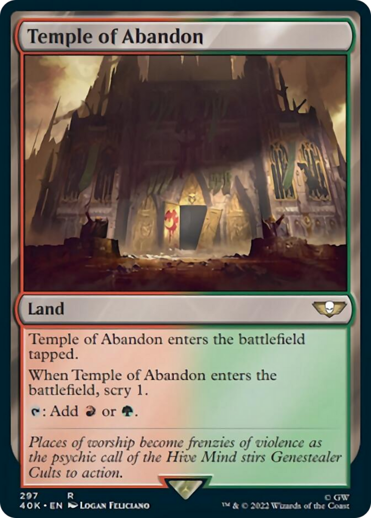 Temple of Abandon [Warhammer 40,000] | Tables and Towers