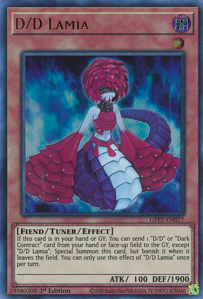 D/D Lamia [GFP2-EN077] Ultra Rare | Tables and Towers