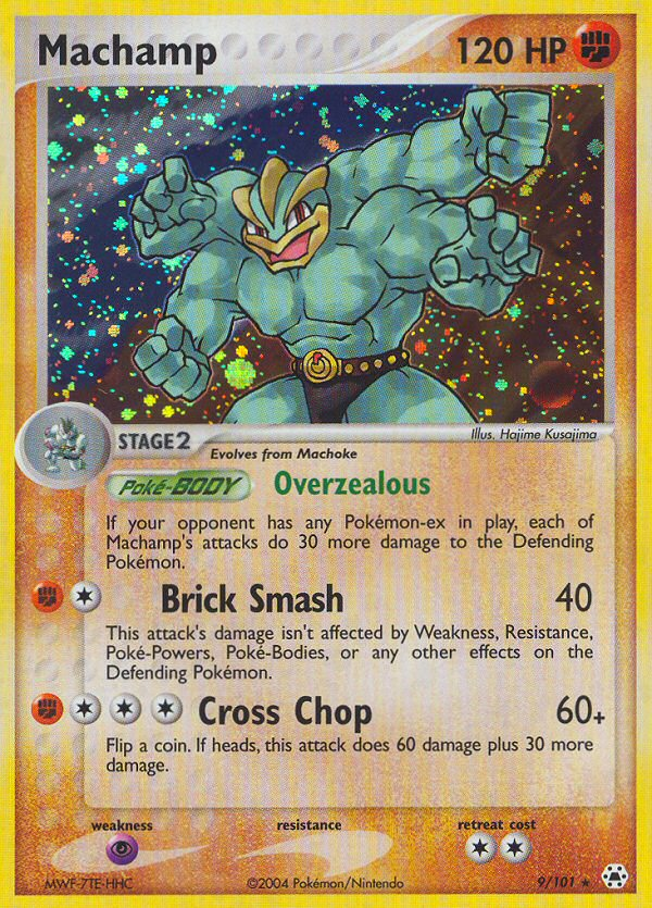 Machamp (9/101) [EX: Hidden Legends] | Tables and Towers