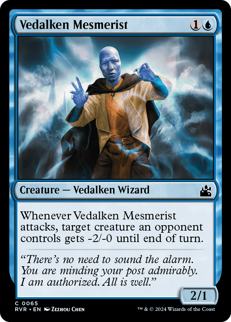 Vedalken Mesmerist [Ravnica Remastered] | Tables and Towers