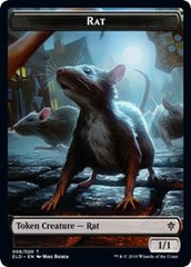 Rat // Food (17) Double-Sided Token [Throne of Eldraine Tokens] | Tables and Towers