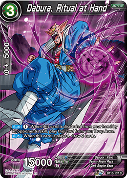 Dabura, Ritual at Hand (Common) (BT13-137) [Supreme Rivalry] | Tables and Towers