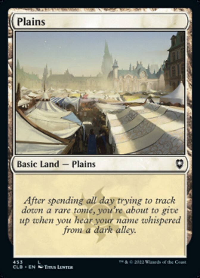 Plains (453) [Commander Legends: Battle for Baldur's Gate] | Tables and Towers