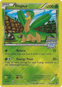 Tropius (5/101) (National Championship Promo) [Black & White: Plasma Blast] | Tables and Towers