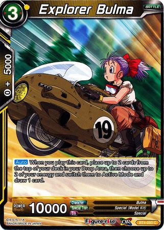 Explorer Bulma (BT4-093) [Colossal Warfare] | Tables and Towers