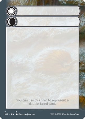 Helper Card (7/9) [Innistrad: Midnight Hunt Tokens] | Tables and Towers