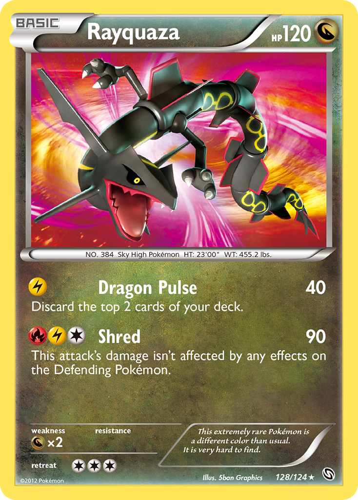 Rayquaza (128/124) [Black & White: Dragons Exalted] | Tables and Towers