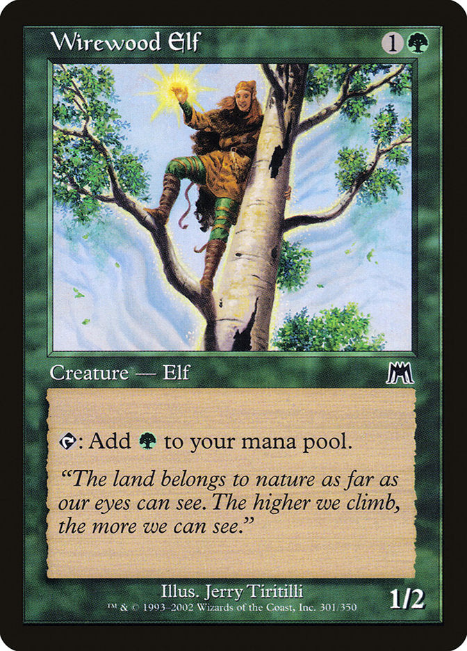 Wirewood Elf [Onslaught] | Tables and Towers