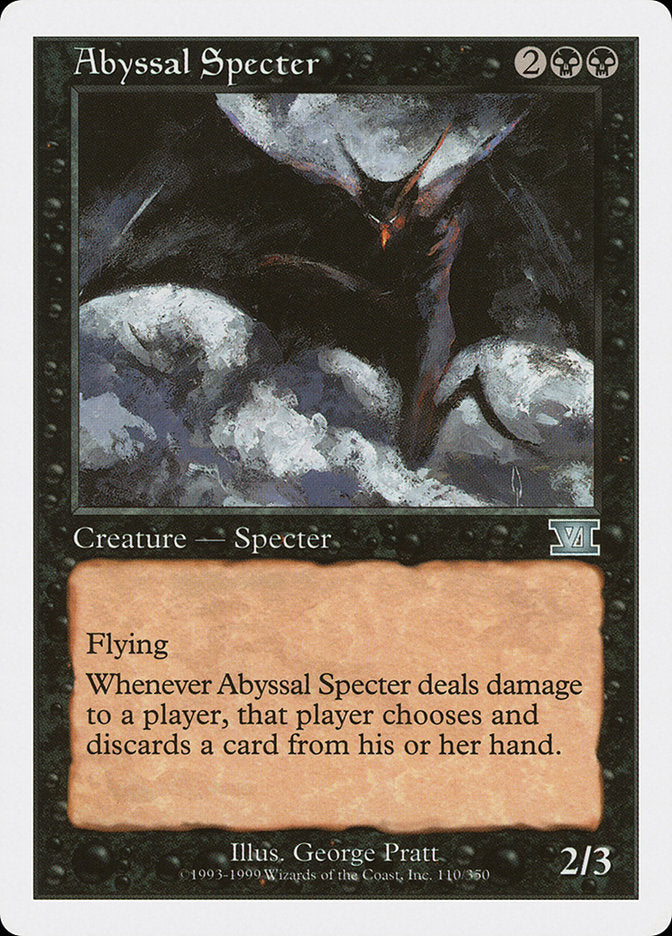 Abyssal Specter [Classic Sixth Edition] | Tables and Towers