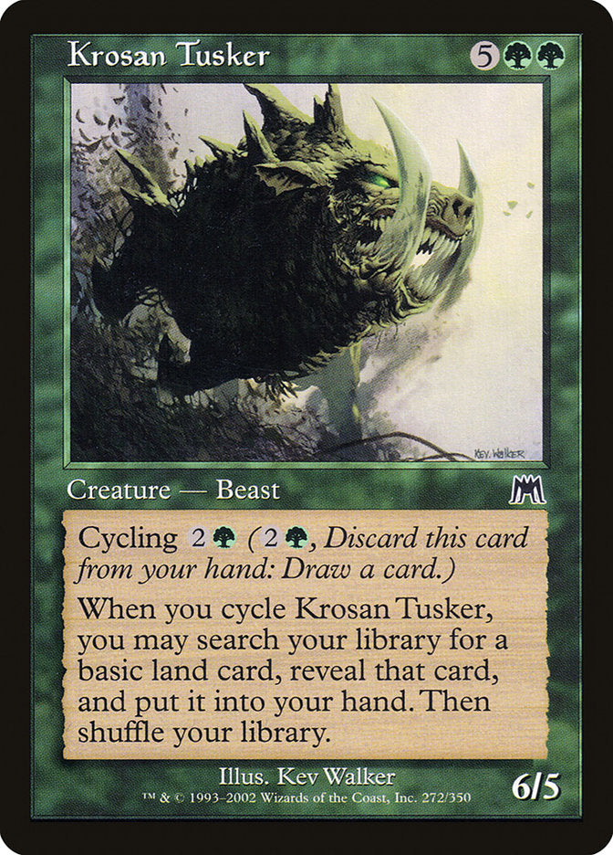 Krosan Tusker [Onslaught] | Tables and Towers