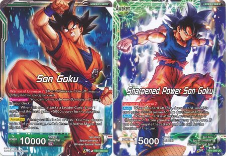 Son Goku // Sharpened Power Son Goku (TB1-050) [The Tournament of Power] | Tables and Towers