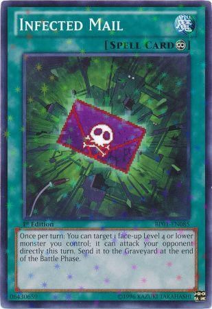 Infected Mail [BP01-EN085] Starfoil Rare | Tables and Towers