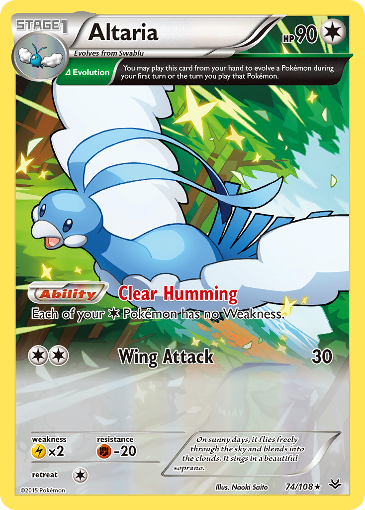 Altaria (74/108) [XY: Roaring Skies] | Tables and Towers