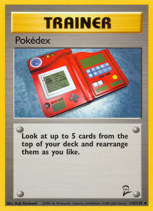 Pokedex (115/130) [Base Set 2] | Tables and Towers